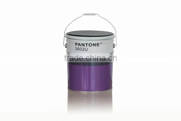Custom made Factory Round storage metal bucket design storage stools storage ottomans