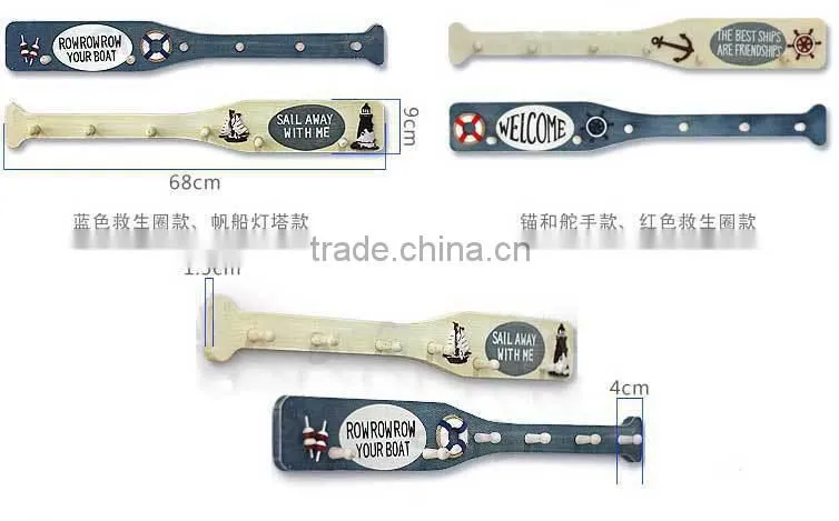 Hot selling eco-friendly handmade natural wooden clothes hook with cheap price