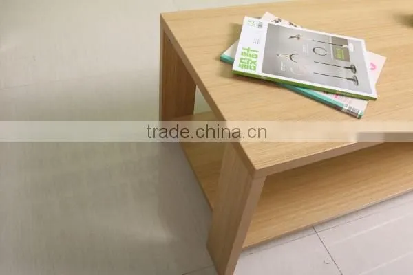 Lastest new design coffee table wooden tea table customized brand