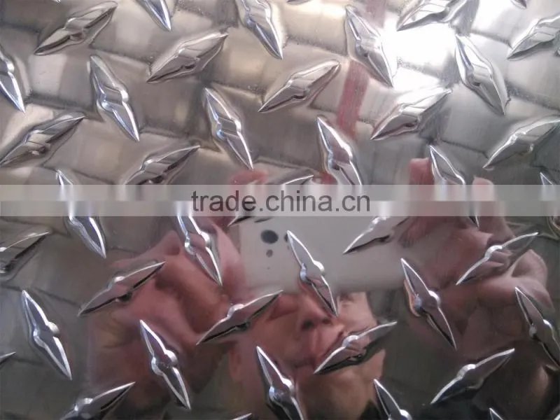 Competitive price diamond aluminum plate for anti-slip Alloy 5083