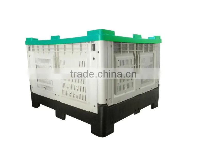 Warehouse Logistic Plastic Pallet Box Container