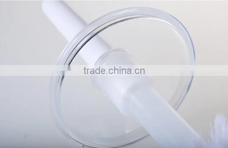 Durable plastic cleaning toilet brush