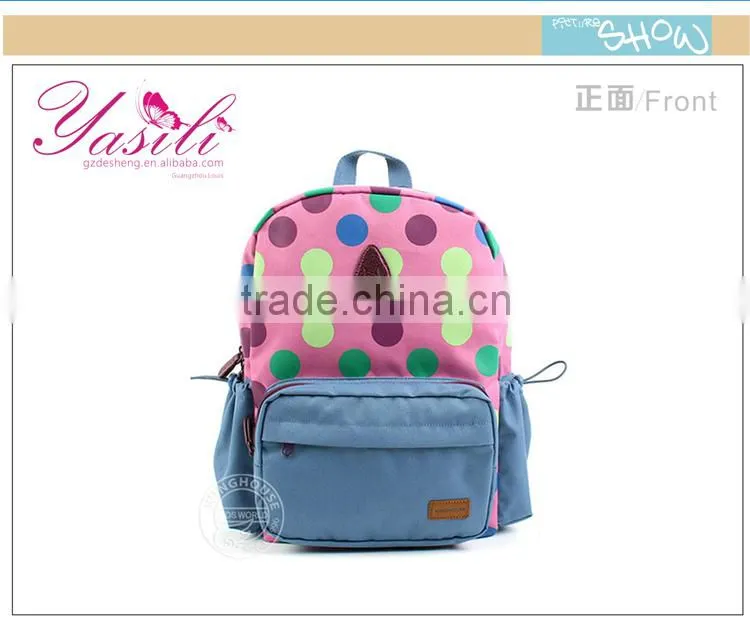2014 NEW!kids school bag manufacturer,cheap canvas backpack,beautiful school bag for kids