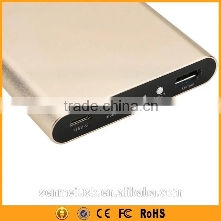 5V 9V 12V Output Power Bank Slim QC3.0 with Type C