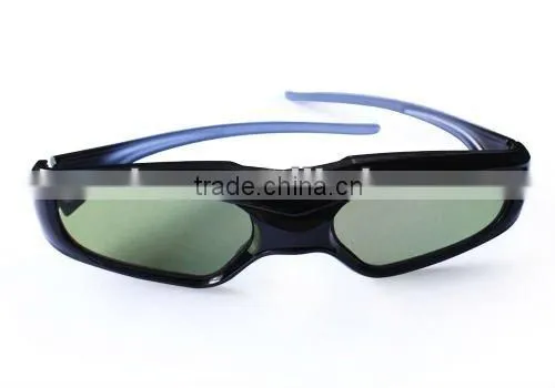 New Model!! Super Slim Universal 3D Active Shutter Glasses with IR, Bluetooth, DLP-Link Signal, competible price from Gonbes