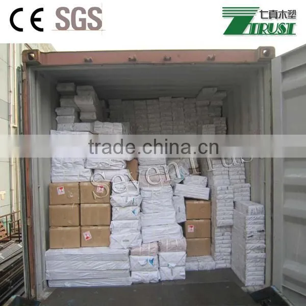 wpc fast install wall panel size:300x10mm, no chemical , environment friendly