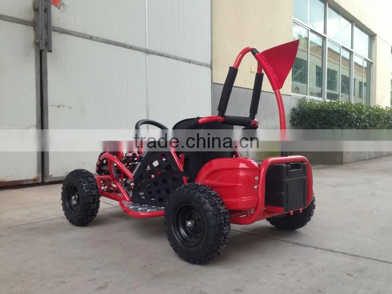 Red 1000W mini go kart for kids