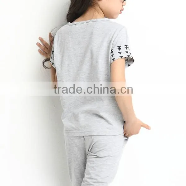 Advertising Customized Kids girls tshirt (lyt010238)