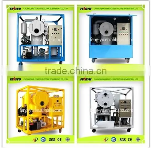 Two-Stage Vacuum Transformer oil purifier for Transformer Oil