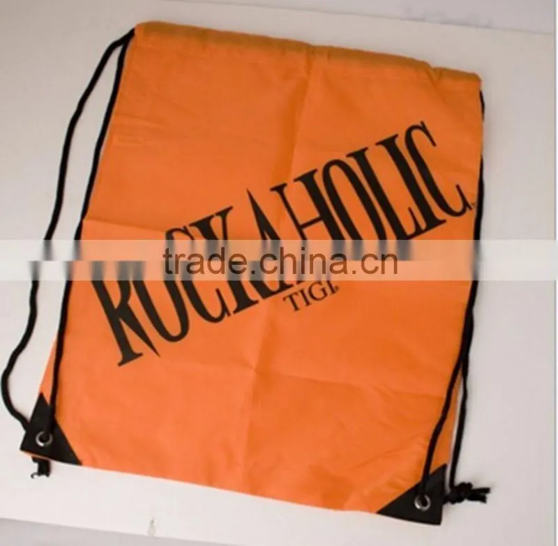 Design your own ustom drawstring bag polyester storage bag