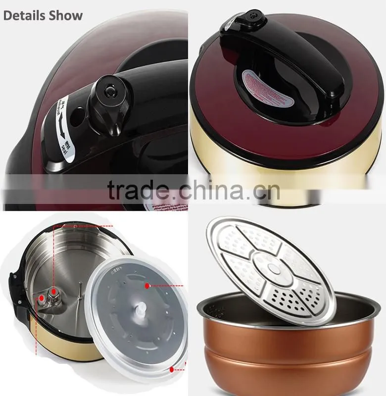 Hot sale multifunction LED digital electric pressure cooker 5L/6L with CE/CB