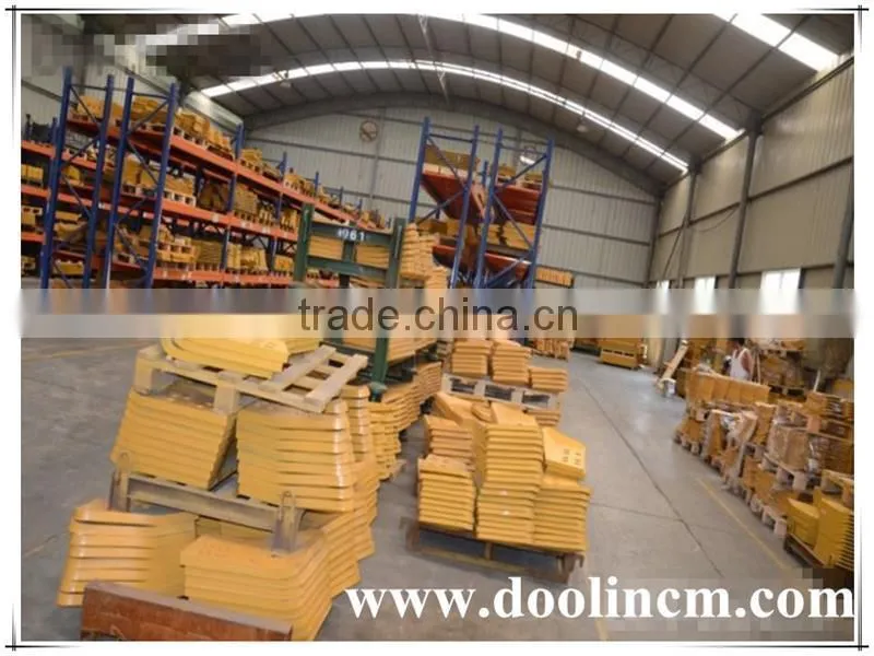 Construction line excavator yellow E330 1U3452RC shark bucket protector made in China