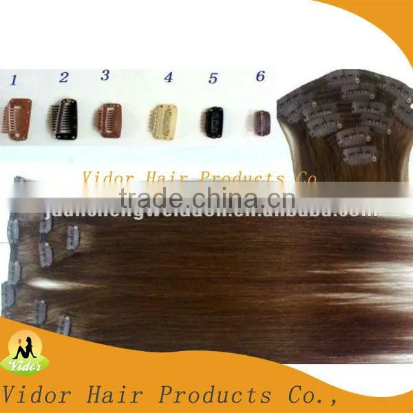 Clip In Full Head Hair Extensions