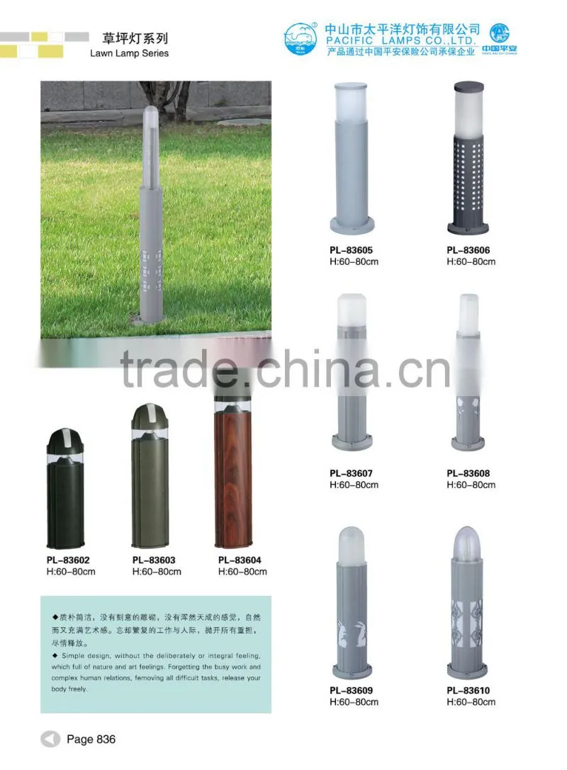 Hot sale LED High quality solar lawn light TYN-38508