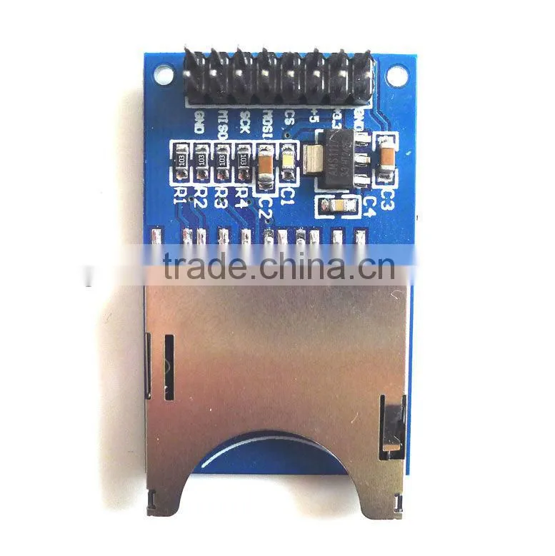 SD Smart Card Reader Adapter Module Slot Socket Reader for ARM MCU Read and Write