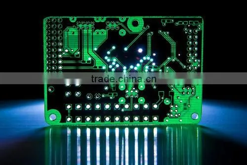 Hole machine pcb , Opper plating machine PCB , Double side PCB copper plating