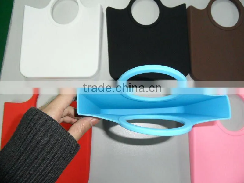 2012 fashion Silicone shopping bags