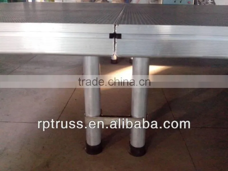 Manufacture Professional Cheap Aluminum Used Portable Stage For Sale