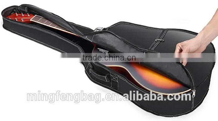 Custom Cheap Black Waterproof 38in 40in and 41in Guitar Gig Bag