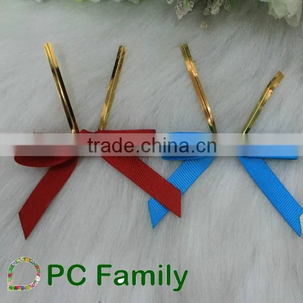 gift packing decoration bow with twist ties