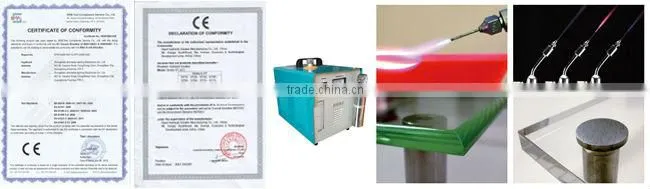 Portable Oxygen Hydrogen Water Welder Flame Polisher Polishing Machine 95L, Double Guns, 110V