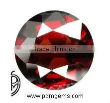 Garnet Loose Wholesale Gemstone For Pendants Portugal 7MM Round Garnet Wholesale Gemstone Faceted