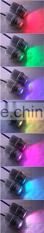 e39 led marker multicolor rgb led angel eyes colors halo lights for bmw E39 E60 E53 E65