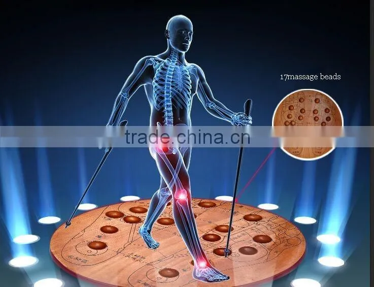 Wooden foot bath foot massager help blood circulation
