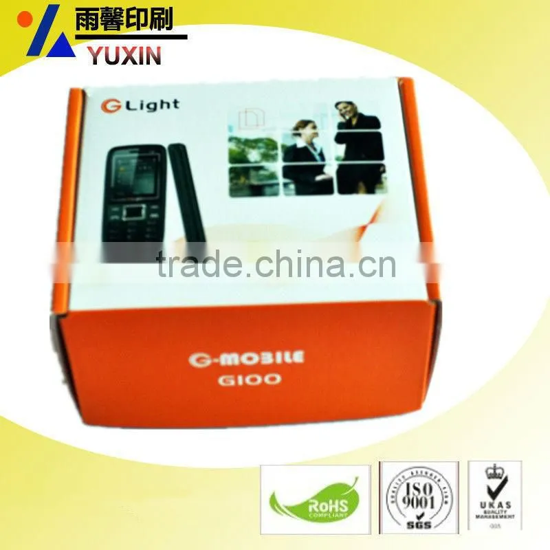 cell phone box mobile phone pacakge box