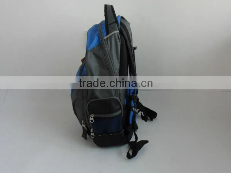 Polyester 600D Promotion School Bag Fashion Backpack School Hiking Backpack