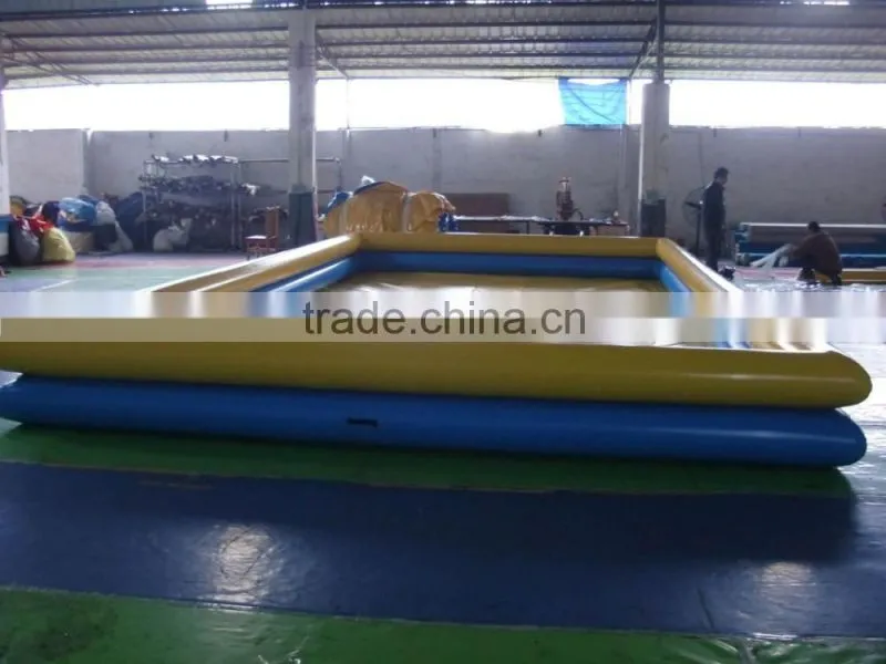 Used commercial large water pool bubble ball pit pool inflatable swimming pool for kids