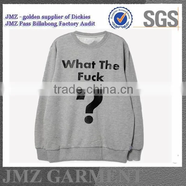 JMZ Foshan factory men's sweater for campus boy fashion sweater
