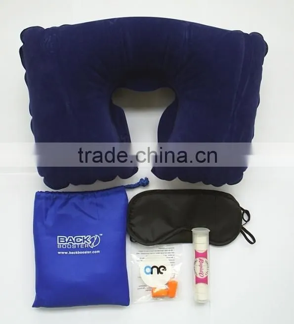 Cost-effective 4-in-1 travel gift set for airlines
