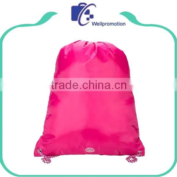Polyester Drawstring Cinch Sacs with Custom Logo