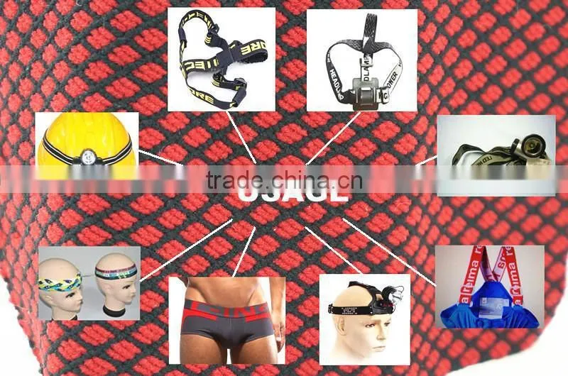 Jacquard elastic tape for underwear