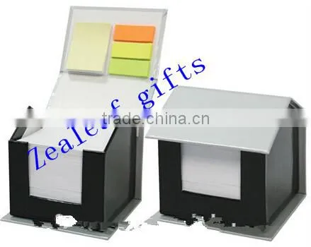 Stationery Set House Shaped Holder Loose Sheet Memo Pad