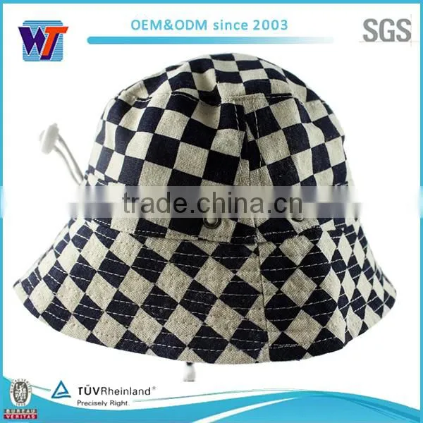 2016 wholesale 100% cotton printed embroidery fishing hat
