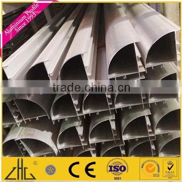 6063 OEM aluminium extrusion profiles for shower enclosures / aluminum extrusions supplier foshan OEM