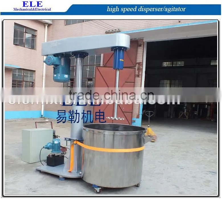 Pesticide herbicide insecticide bactericide High speed disperser(Hydraulic lifting)