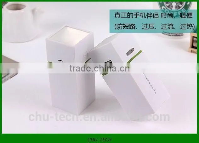 Portable 3G Smart 10000mAh Power Bank with 3W flashlight