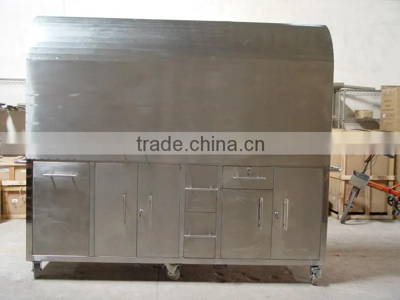 Customized Mobile Outdoor Street Vending Trailer/ Outdoor Retail Kiosks Coffee Cart Design