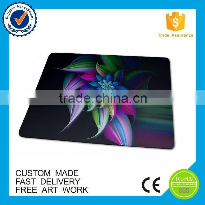 Bulk cheap rubber sublimation custom mouse pad