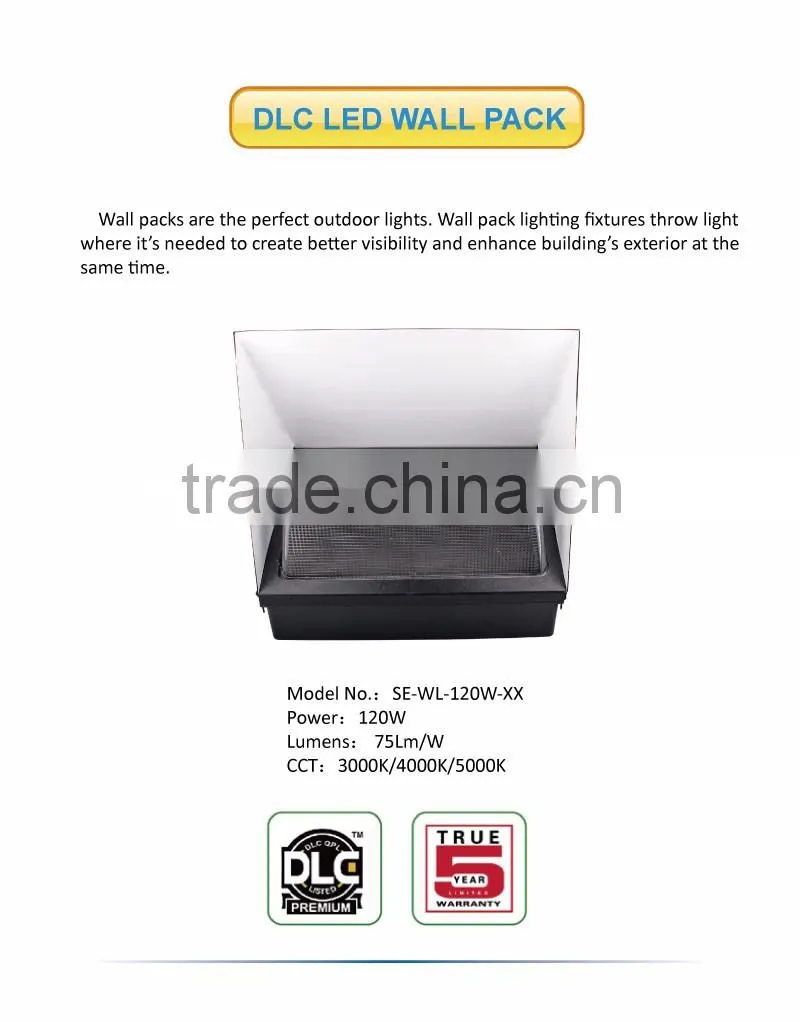 120W IP54 Outdoor Facedown Bulkhead Light