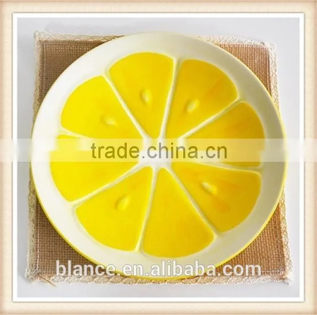 decorative ceramic fruit plates in fruit painting
