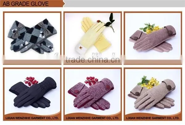 Hot Sale Wool/Cashmere Cycling Hand Gloves