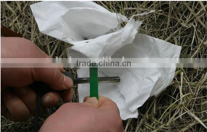 OEM Outdoor high quality Magnesium large size fire starter UD06022