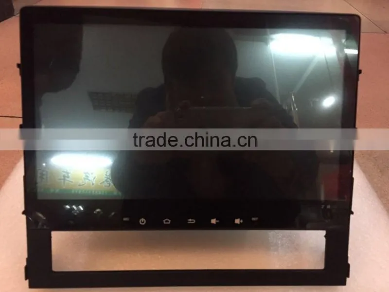 High quality navigation with android for toyota land cruiser 2016 LC200