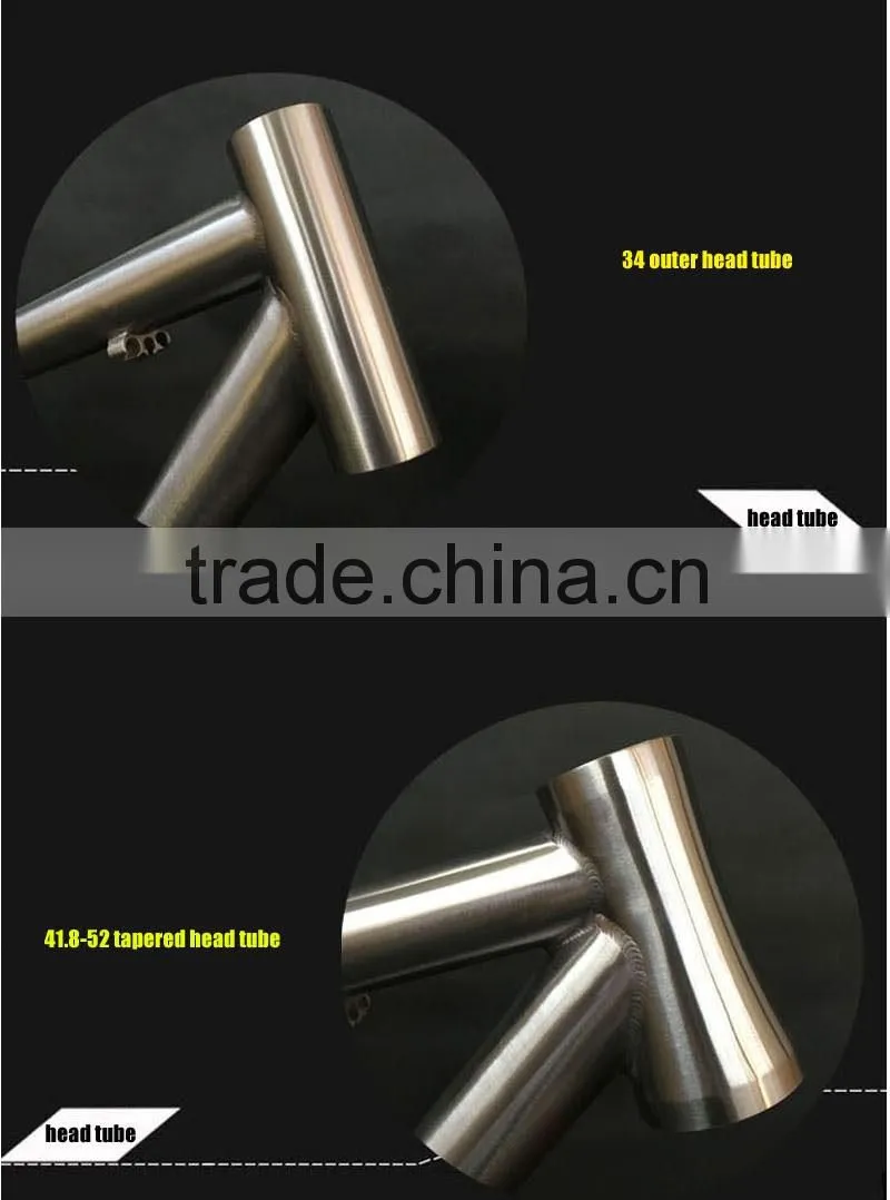 full suspens titanium mountain bike frame