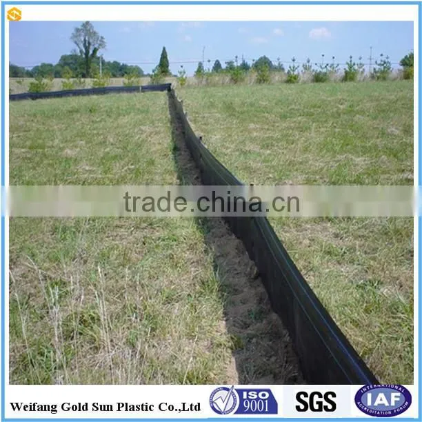 black ground cover/pp woven wed mat /weed barrier mat/weed control fabric
