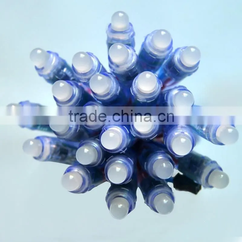 waterproof IP68 led string light WS2811/WS2801/UCS1903 12mm RGB led pixel